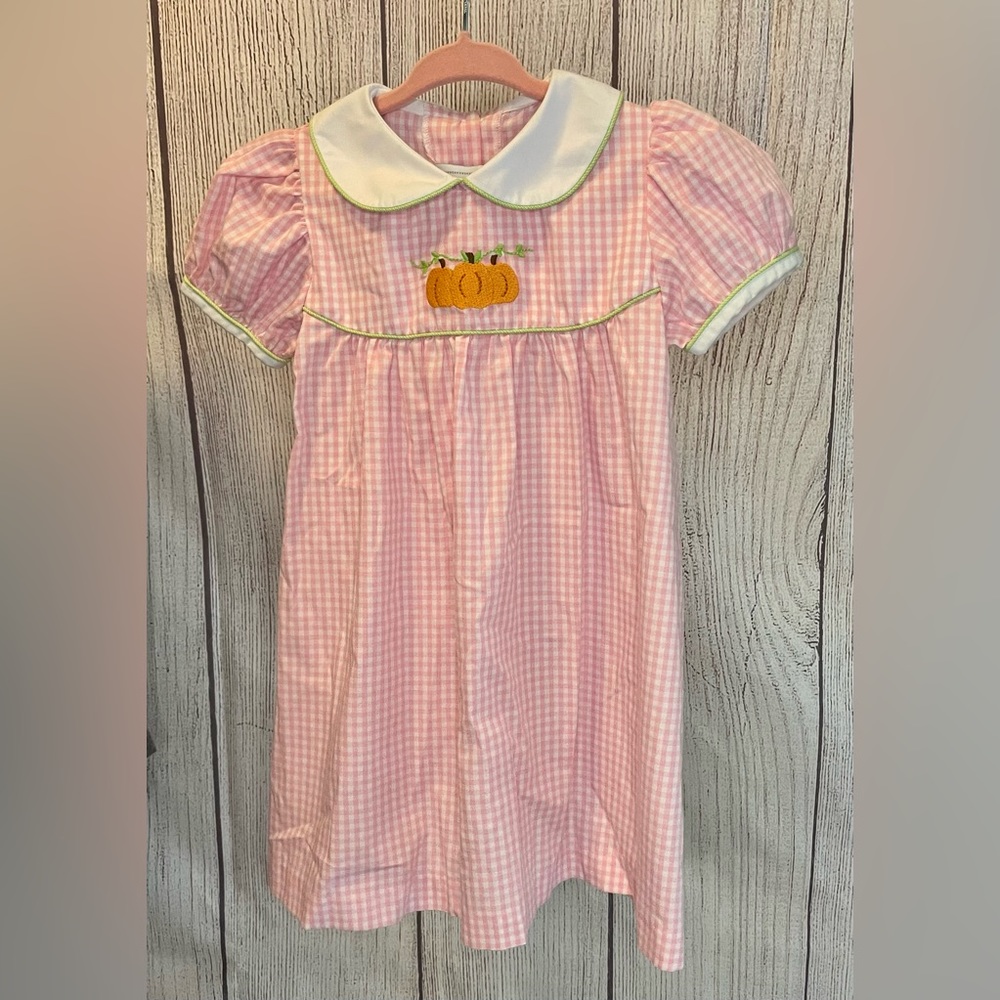 Pink Pumpkin Dress - 2T